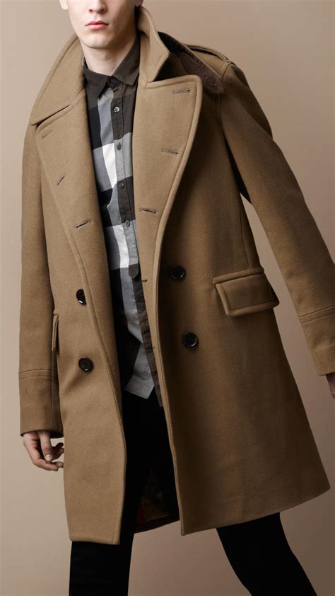 burberry mens wool coat